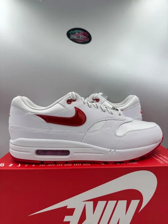 Nike Air Max 1 PRM Valentines Day White BRAND NEW Size 11.5 - Picture 2 of 8